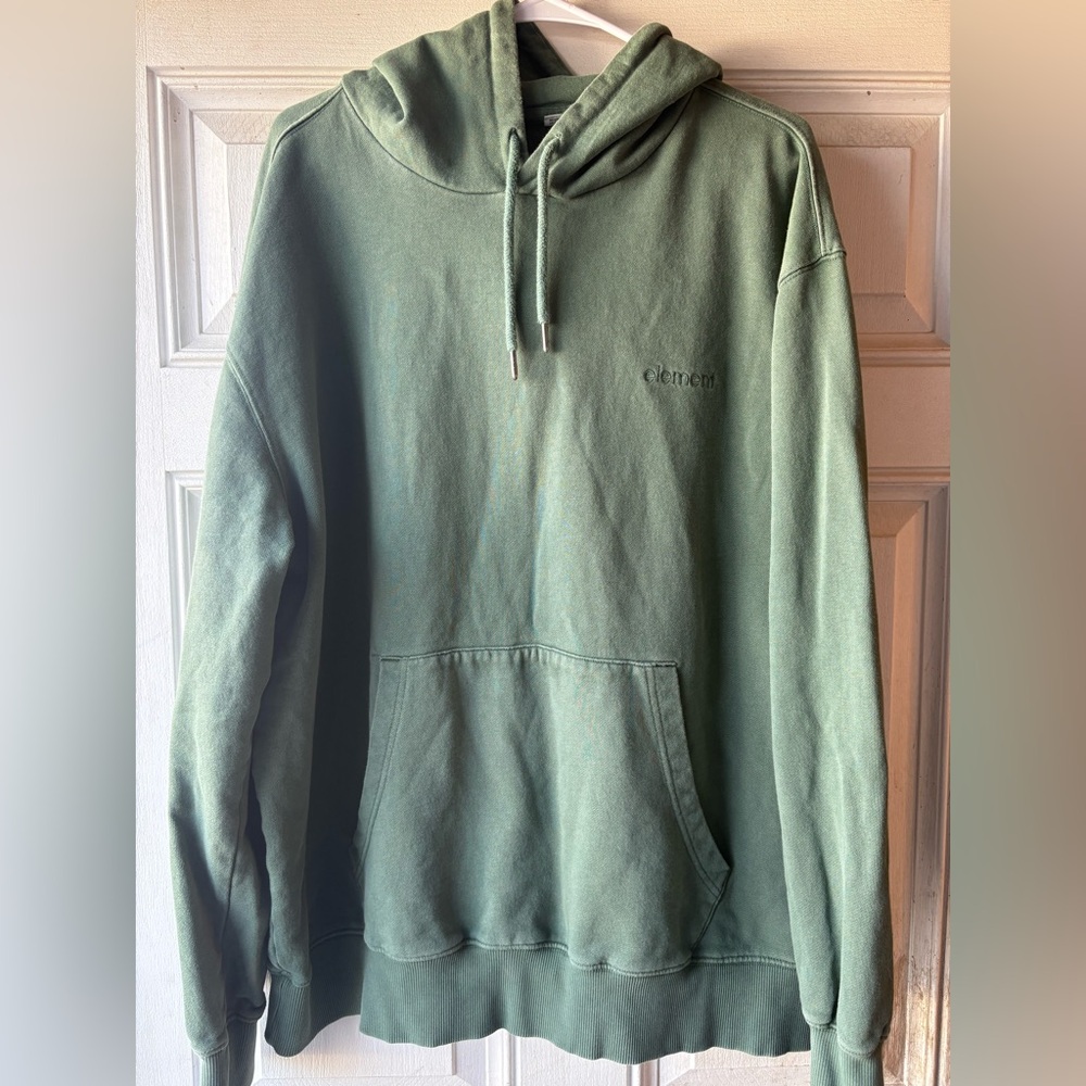 Element Olive Green Men's Hoodie